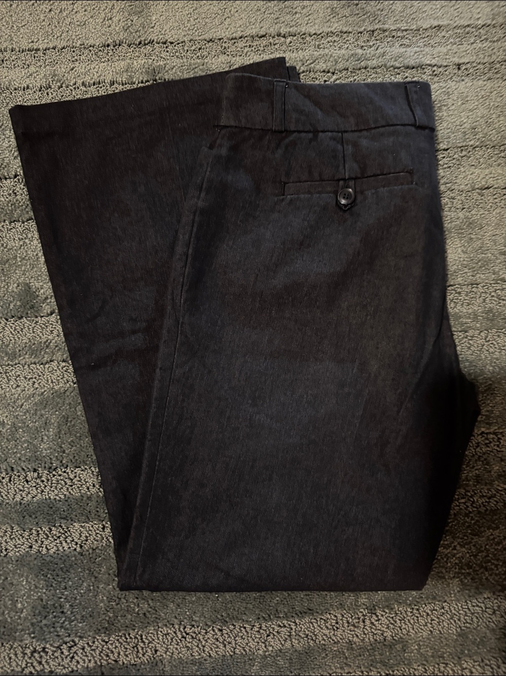 Dalia Collection Women’s Dark Navy Boot Cut Jeans